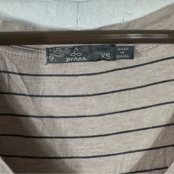 Prana Foundation Striped V Neck Dress Size XS - Picture 5 of 10